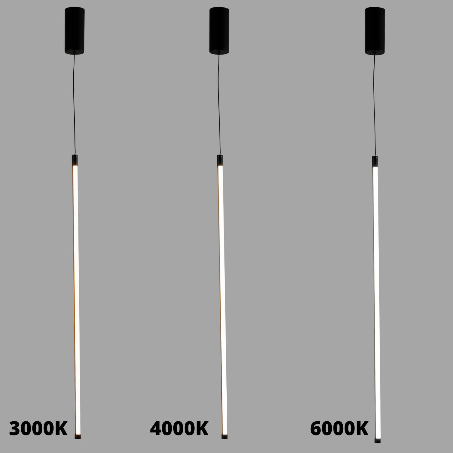 Lampada Sospesa:1313 a Filo minimalista con illuminazione a LED 180 gradi e atmosfera sobria.