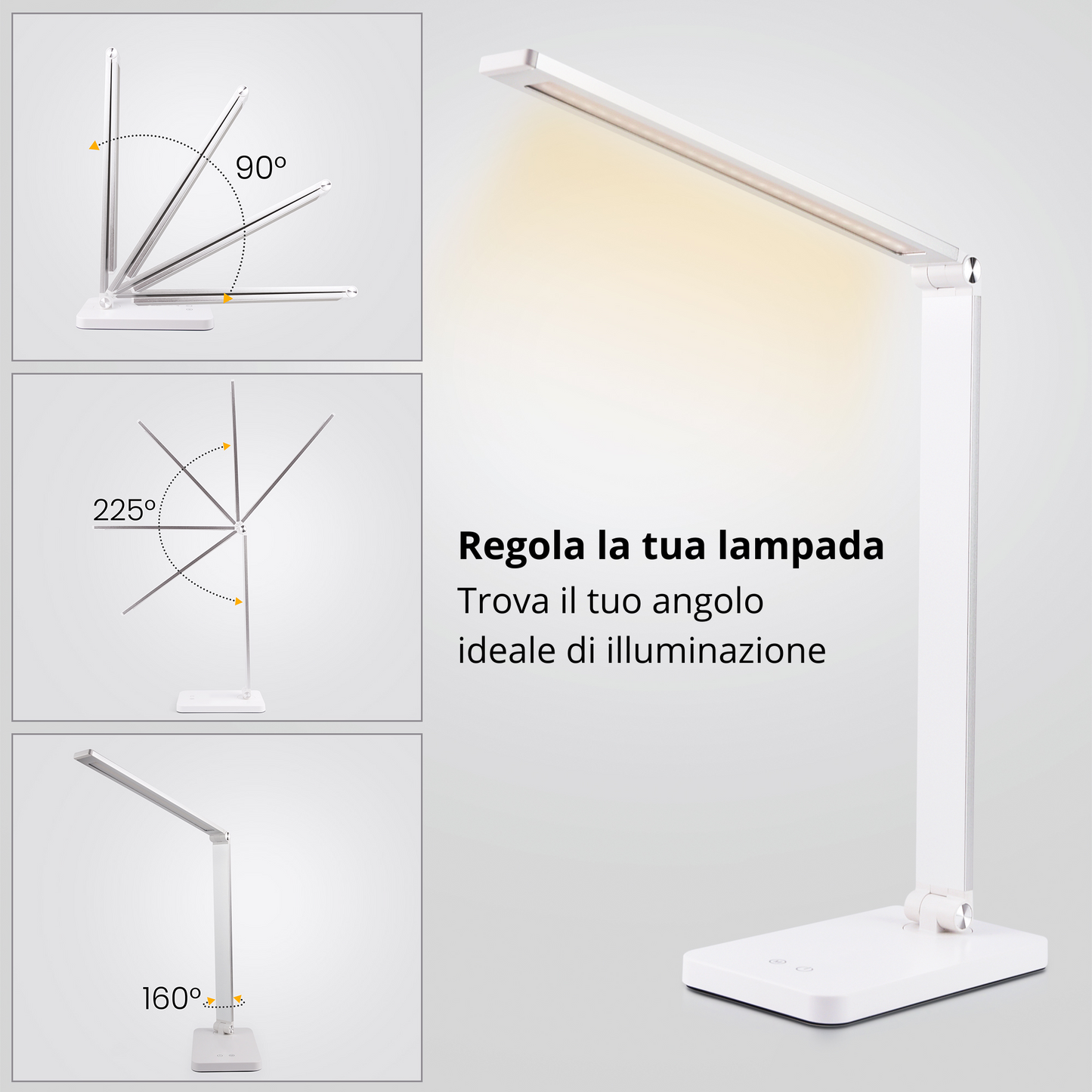 Lampada da Scrivania LED Protezione Degli Occhi