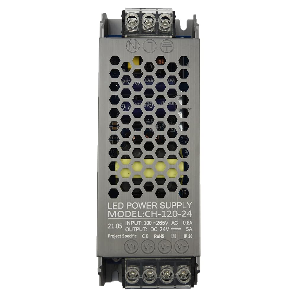 Alimentatore Professionale DC 24V Striscia Led Trasformatore Stabilizzato AC220V