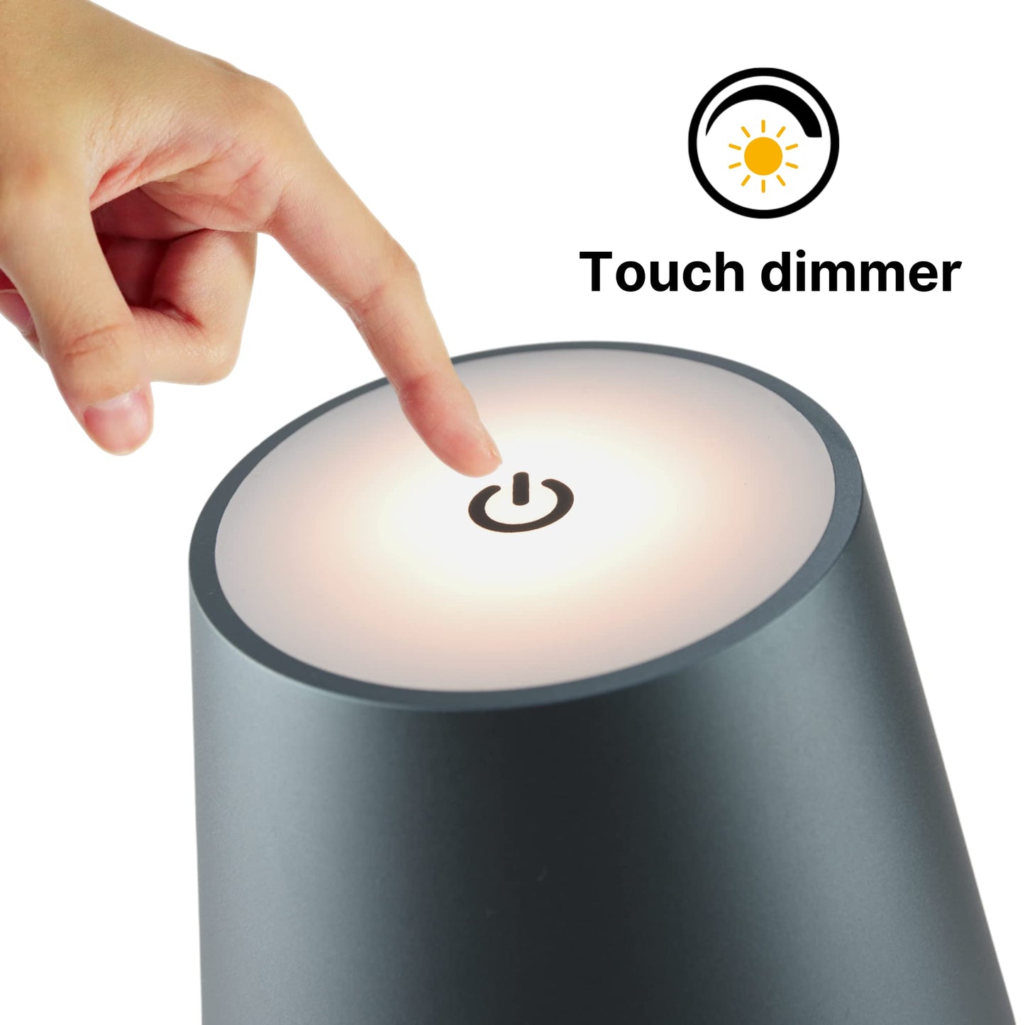 NOVANTA LIGHTING - Lampada da Tavolo LED in alluminio