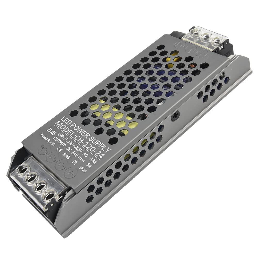 Alimentatore Professionale DC 24V Striscia Led Trasformatore Stabilizzato AC220V