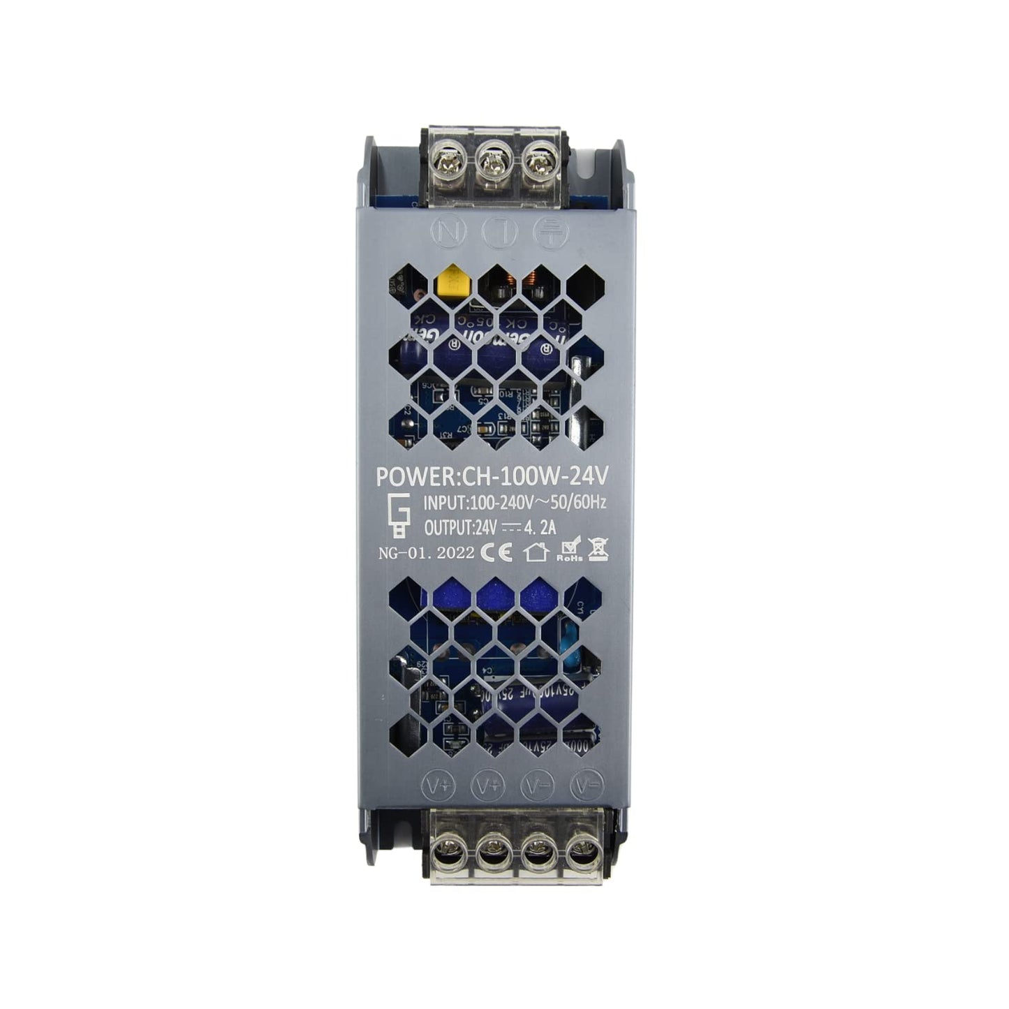Alimentatore Professionale DC 24V Striscia Led Trasformatore Stabilizzato AC220V