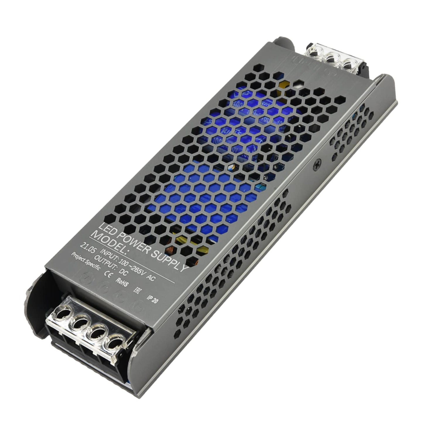 Alimentatore Professionale DC 24V Striscia Led Trasformatore Stabilizzato AC220V
