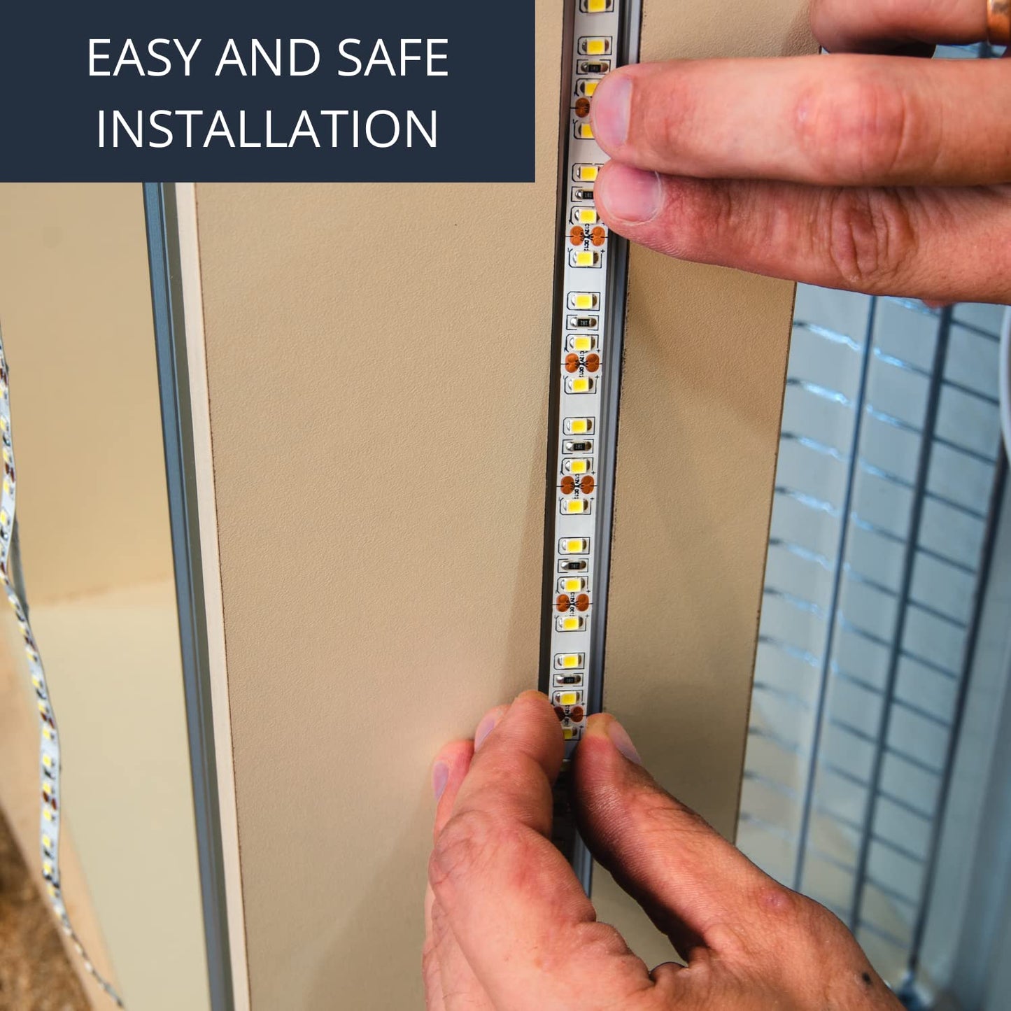 Striscia LED 5M SMD2835 14W/M 120LED/m, 24V Luce