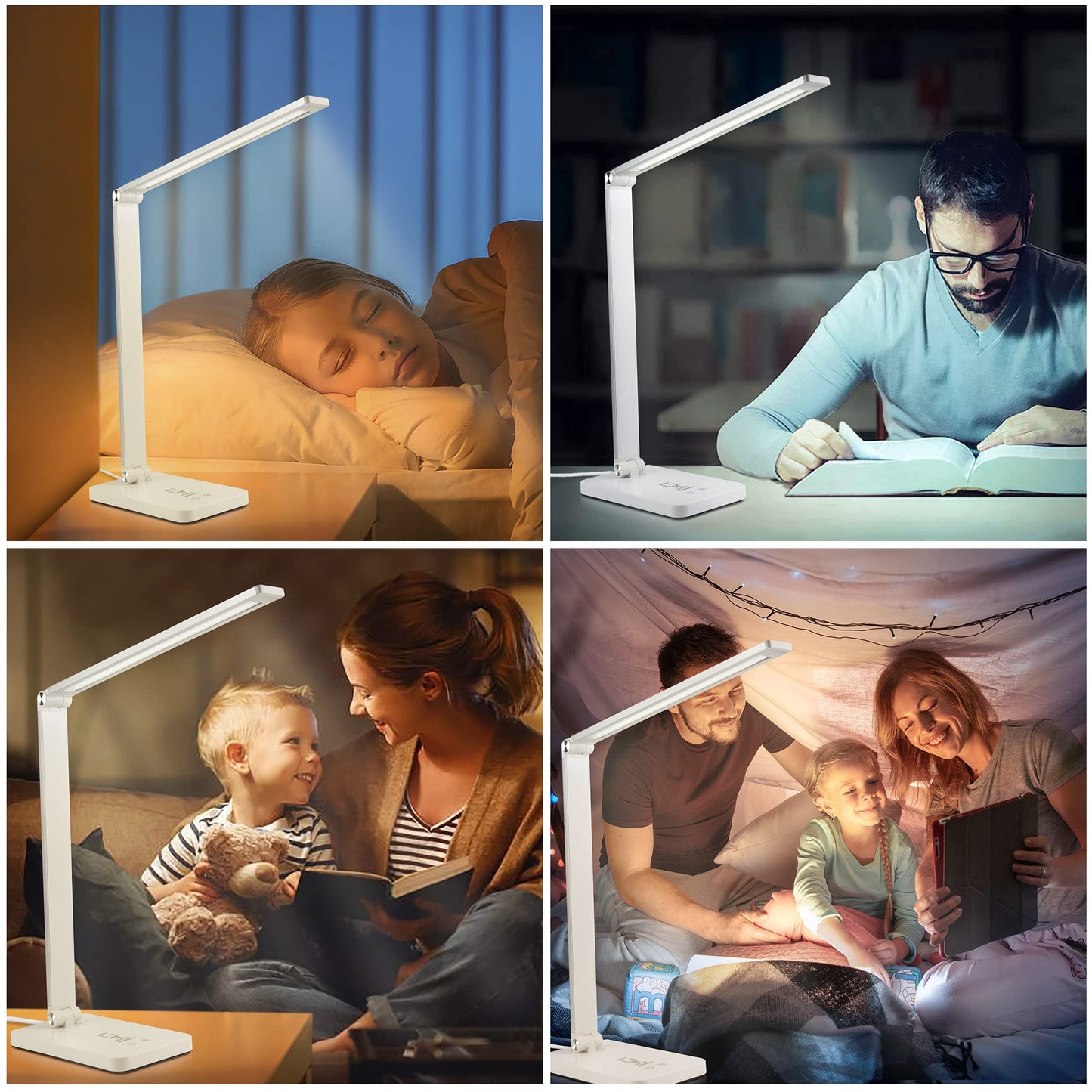 Lampada da Scrivania LED Protezione Degli Occhi