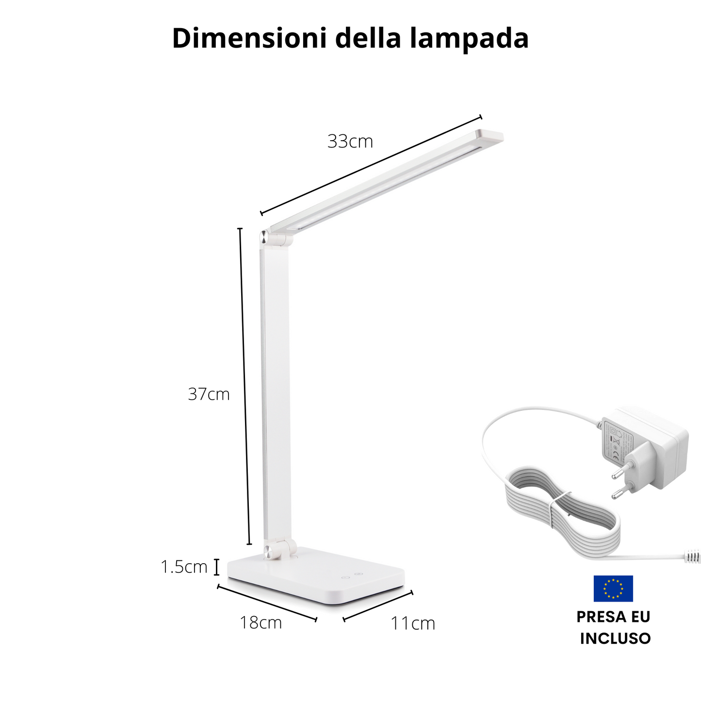 Lampada da Scrivania LED Protezione Degli Occhi