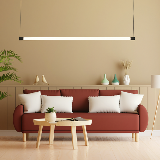 Lampadario Sospeso: 1716 design moderno minimalista con illuminazione a Led 360 gradi