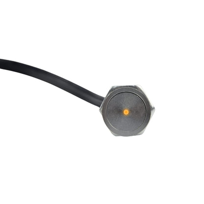 NUOVA GERMANY Interruttore Led Dimmer Touch Da Incasso Colore Acciaio Metallo 5V 12V 24V 3A Con Cavo DC JACK Strip Strisce LED Dimmerabile con indicatore LED Arancione, Massima carica 3A (5 Pezzi)