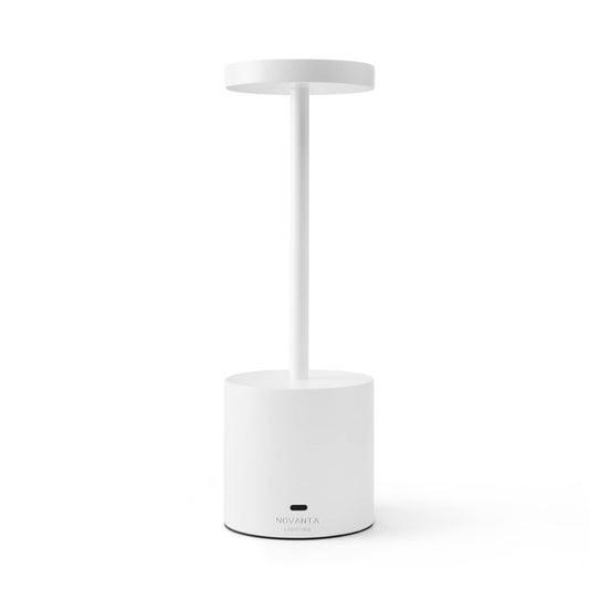 NOVANTA LIGHTING Lampada da Tavolo Ricaricabile Senza Fili in Metallo