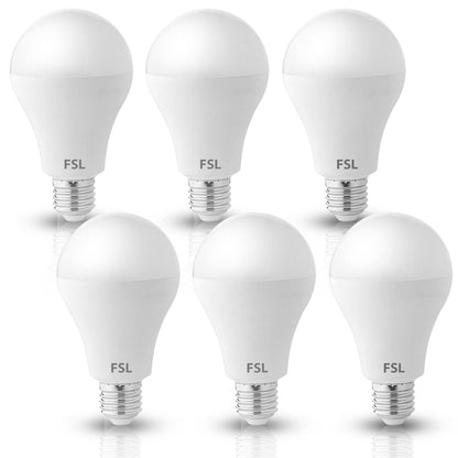 FSL Lampadina LED E27, 10W (equivalenti a 60W), 800lumen,3000K Luce calda,Edison