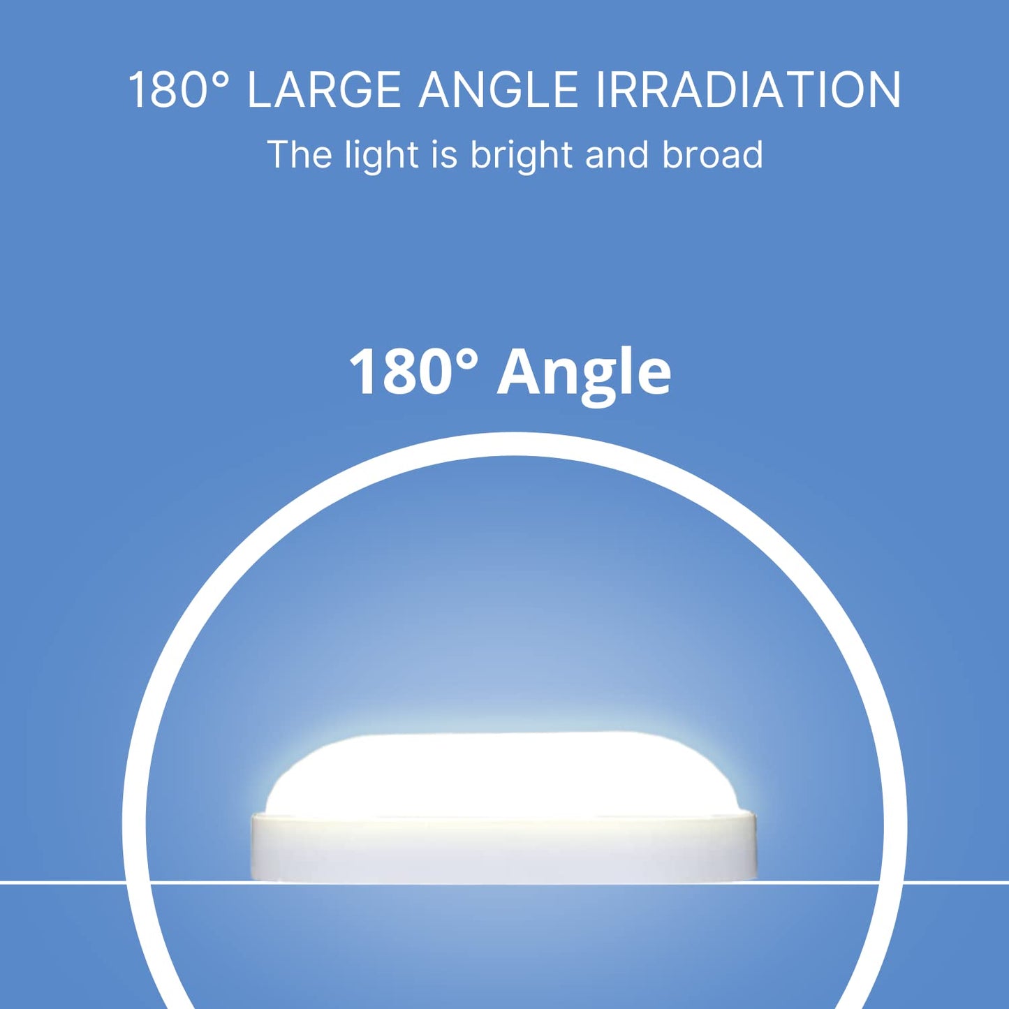 NUOVA GERMANY Plafoniera Applique Ovale LED Interno ed Esterno IP65 15W 1350Lumen Impermeabile