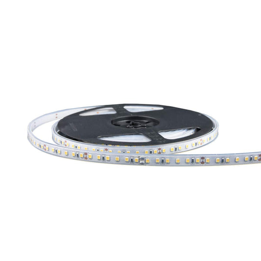 NUOVA GERMANY - Striscia LED 5M IP65 Impermeabile SMD2835 120LED/m, 24V Luce Bianca Fredda/Naturale/Calda Dimmerabile Alta Luminosità, 3000K-4000K-6000K, Luce Nastro Luminoso, per uso Esterno