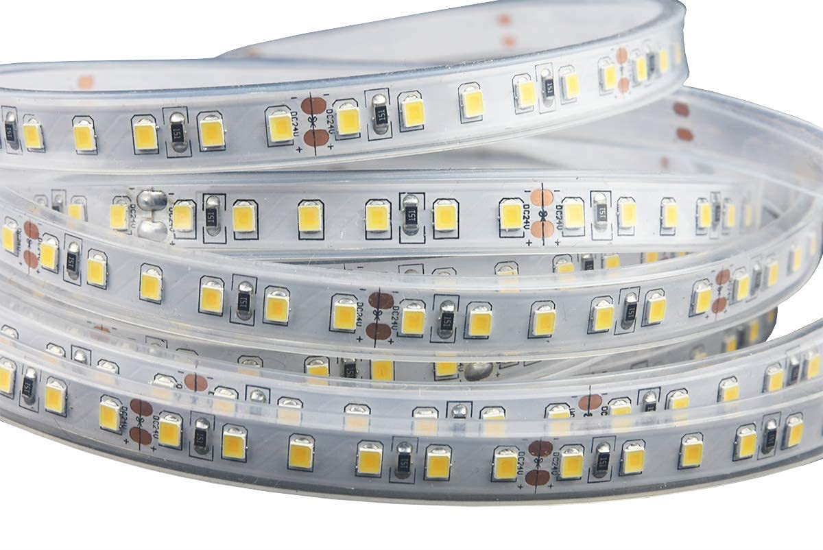 ShineBurky Striscia LED 12V 5 Metri Bianco Freddo, Strisce LED Adesive ShineBurky Striscia LED 12V 5 Metri Bianco Freddo, Strisce LED Adesive