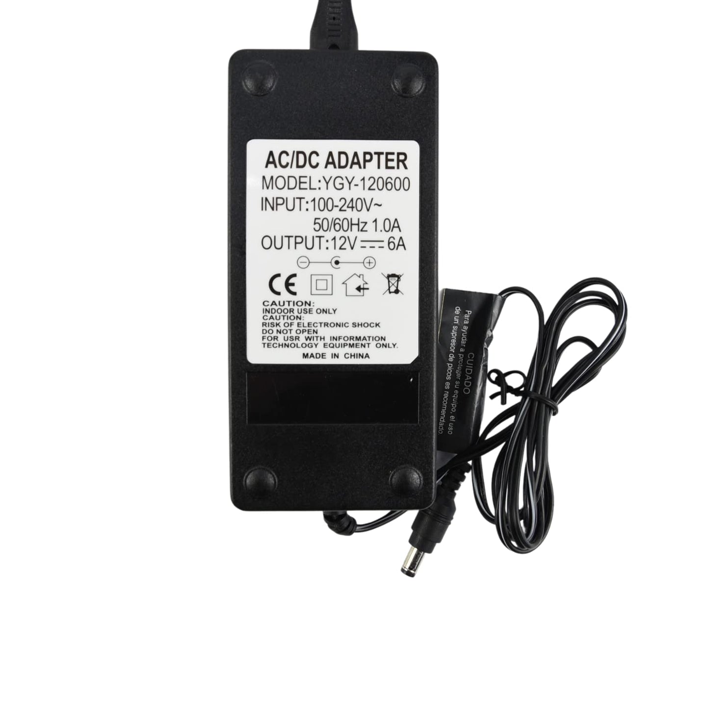 NUOVA GERMANY Alimentatore 12V 2A Trasformatore 24W, Utilizzato per Spina di Alimentazione 12V per Notebook, Striscia LED, Schermo TFT-LCD, Radio, Nas, HD Esterno, Router, Hub, Switch, ECC.