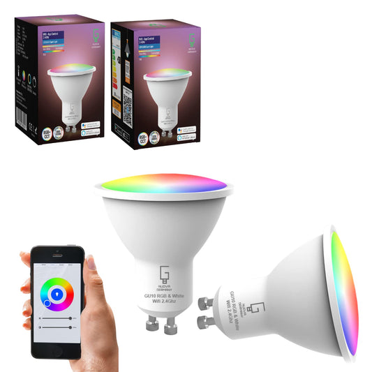 Lampada Comodino smart WiFi Compatibile Alexa Google Home Luce Notturna RGB  RGBW