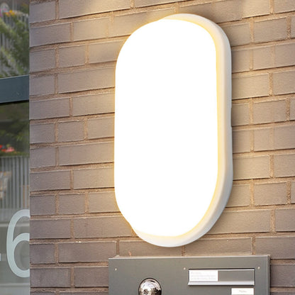 NUOVA GERMANY Plafoniera Applique Ovale LED Interno ed Esterno IP65 15W 1350Lumen Impermeabile