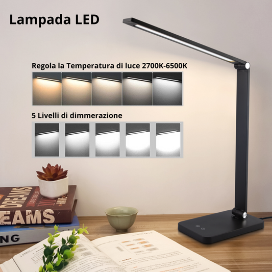 Lampada da Scrivania LED Protezione Degli Occhi