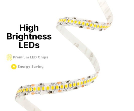 LED Strip 2835 Chip 28W/M 240LEDs/m - 24V